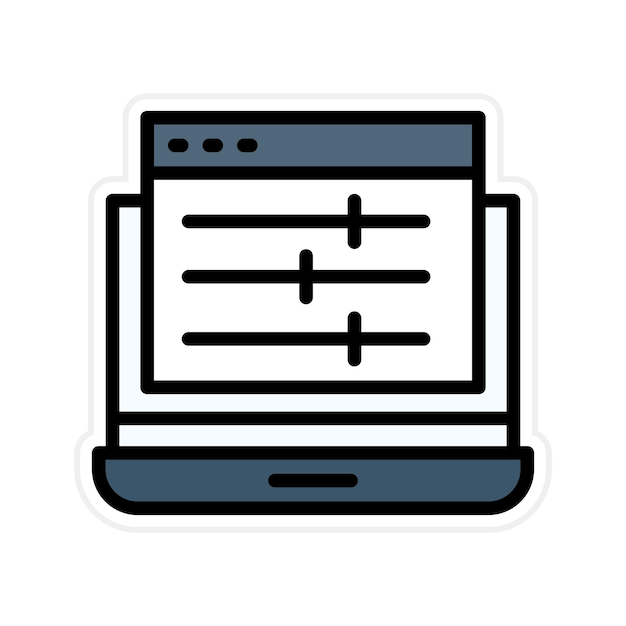 Greater Control icon vector image Can be used for Cyberpunk