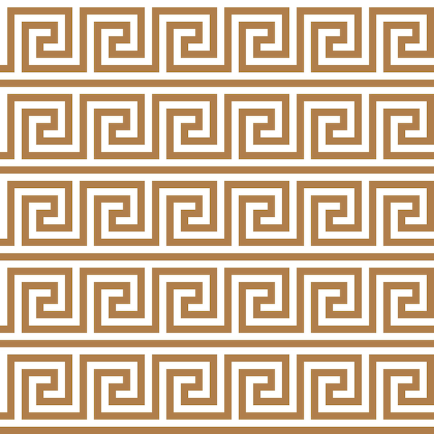 Greek key. Typical egyptian, assyrian and greek motives.