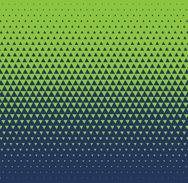 Green and blue abstract triangle vector background