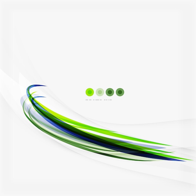 Green and blue lines background
