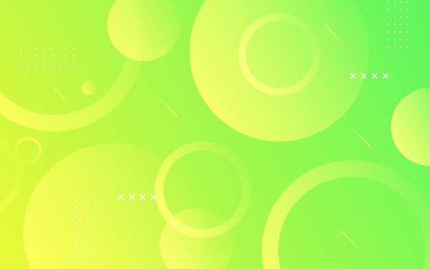 green and yellow background