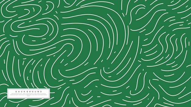 Green background with abstract hand drawn white lines