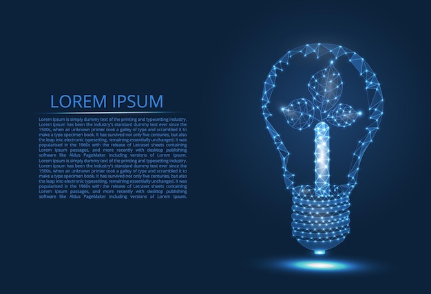 green energy concept eco lamp green sprout in light bulb envirommental concept