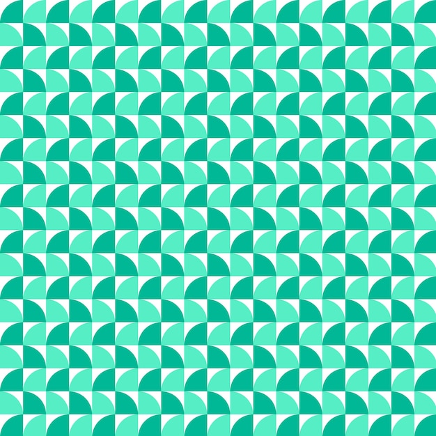Green Geometric Pattern