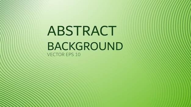 Green gradient abstract background with curve line for backdrop or presentation