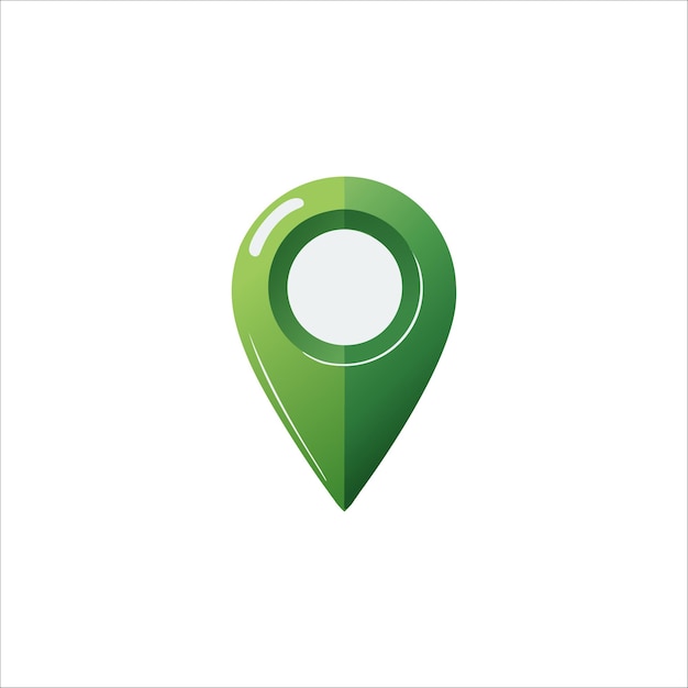 green pin location