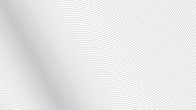 Grey curve lines abstract background vector image for backdrop or presentation