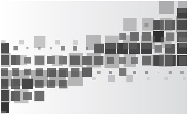 Grey geometric business background with gear shape Vector illustration