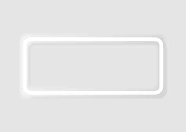 Grey whiterectangle frame abstract neon background