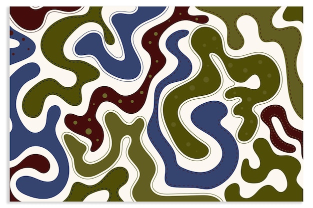 groovy retro waves background hippie vintage vibes wavy