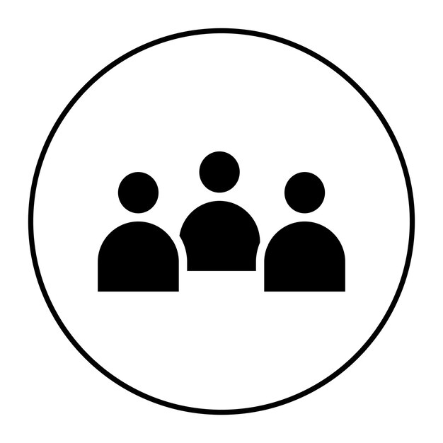 group icon vector image can be used for protesting and civil disobedience