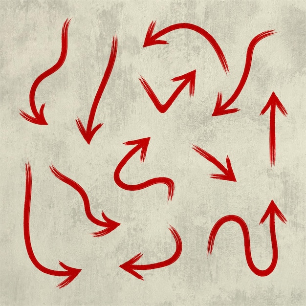 Grunge Arrow Brush Collection