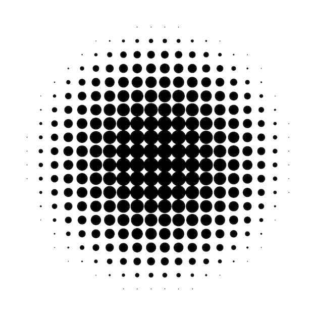 Grunge halftone background vintage dots