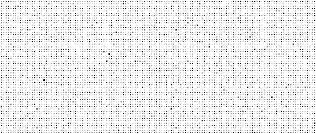 Grunge halftone texture Comic book style background Dirty white and black pixelated noise