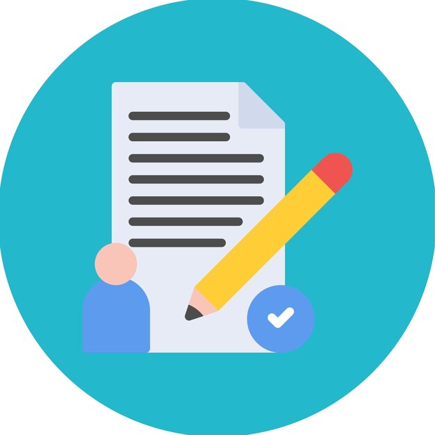 guest post icon vector image can be used for video blog