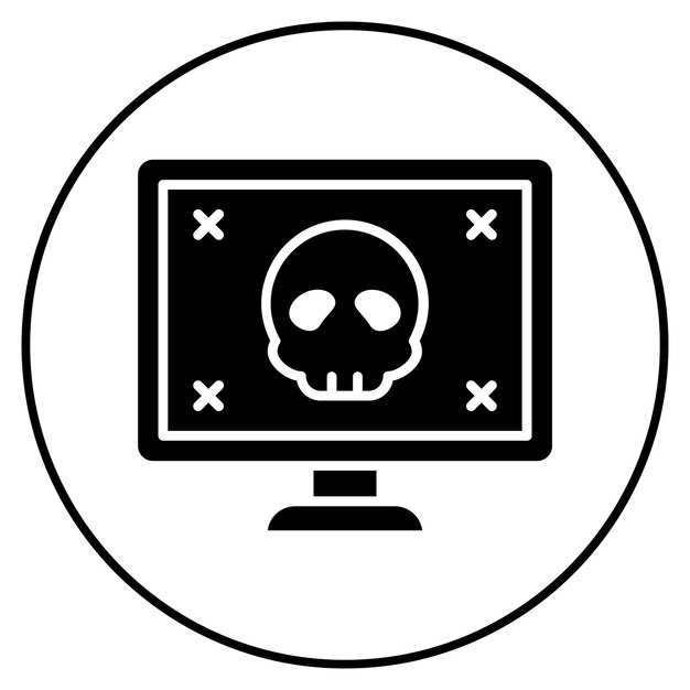 hacker icon vector image can be used for computer science