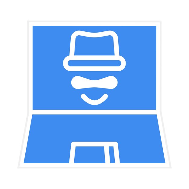 Hacker icon vector image Can be used for Information Security