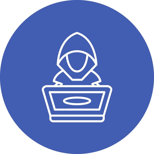 Hacker icon vector image Can be used for Security