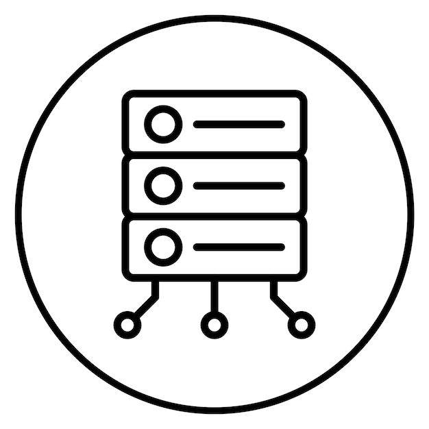 Hadoop icon vector image Can be used for Data Science