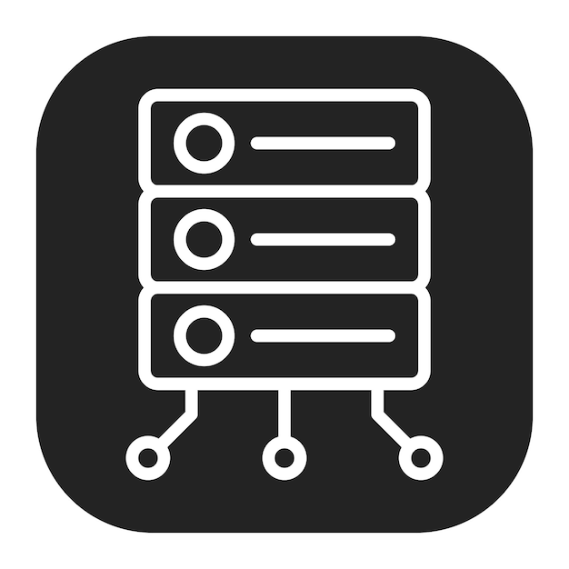 Hadoop icon vector image Can be used for Data Science