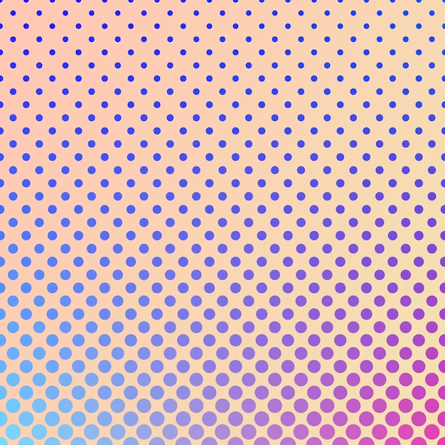 Halftone dot pattern background