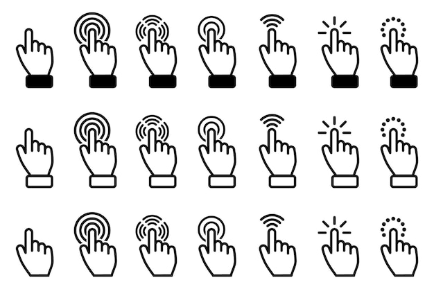 Hand Cursor Icons