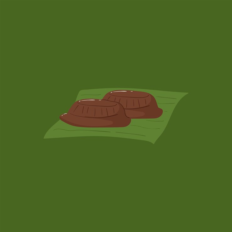 Vector hand draw of indonesian food