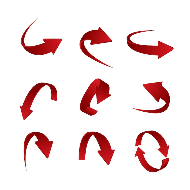 hand drawn arrow image vector