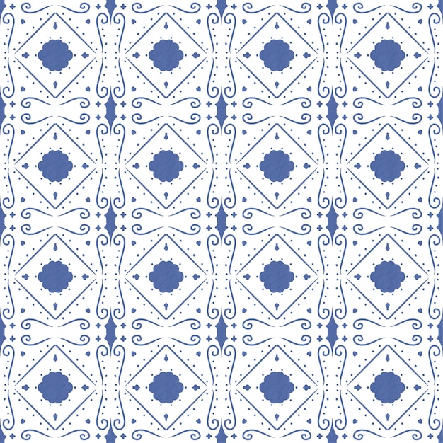 hand drawn ethnic batik seamless pattern abstract illustration wallpaper texture tile design