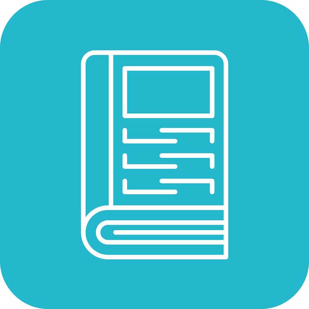 Handbook icon vector image Can be used for University