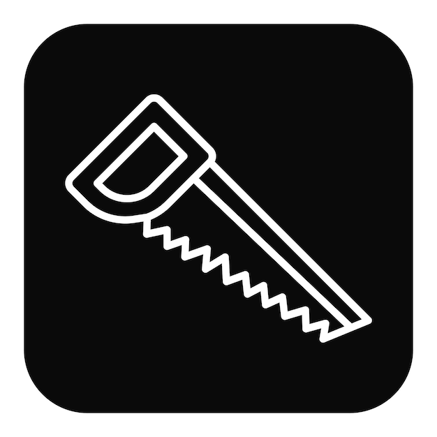 Handsaw vector icon Can be used for Home Improvements iconset