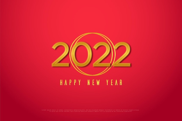 happy new year 2022 with equal numbers