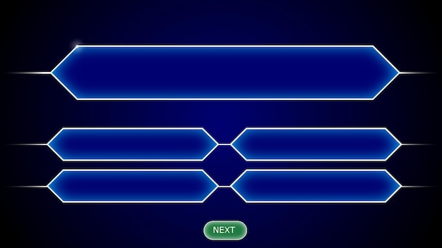 HD Quiz Question illustration Background