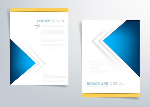 Header flyer background for brochure design
