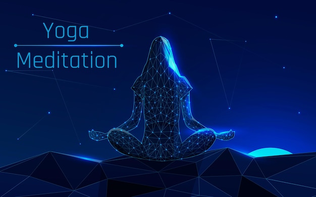 healthy woman practicing yoga in plexus style