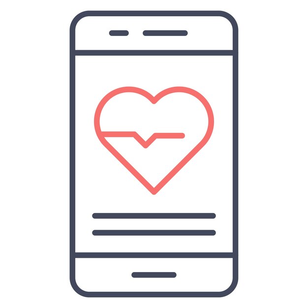 Heart Vector Illustration Style