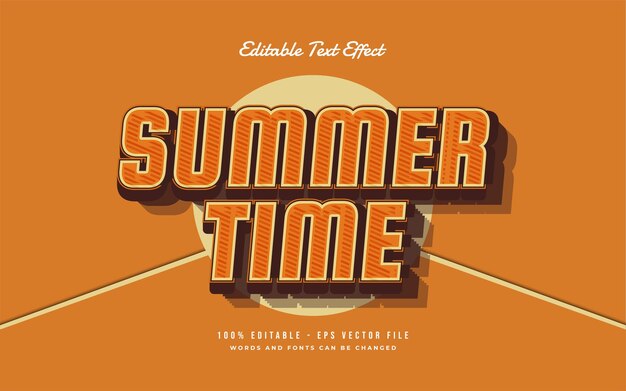 Hello Summer Editable Text Style Effect