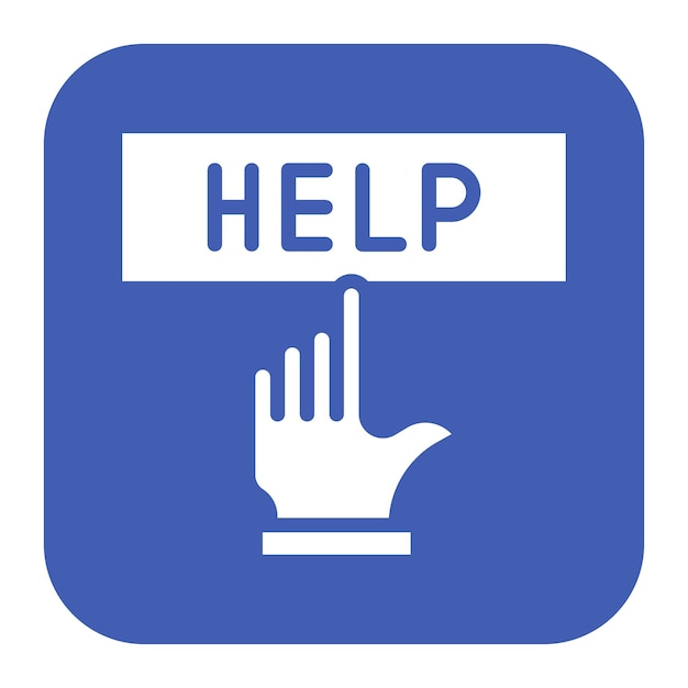 help icon vector image can be used for contact us
