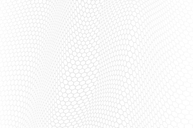 Hexagon waves banner Hexagon texture Dna pattern simple background techno molecule waves abstract scientific net 3d dynamic lines Honeycomb particles Vector digital design