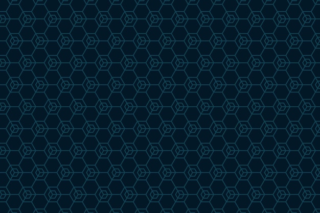 hexagonal lines pattern background design