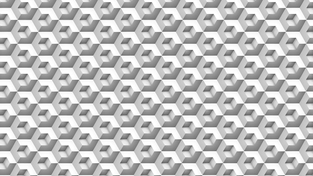 Hexagonal pattern with gray background