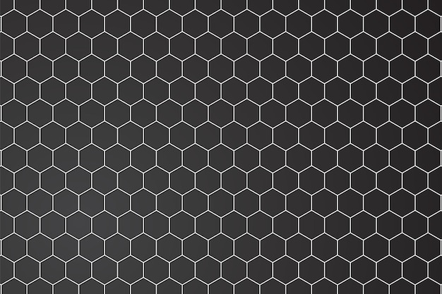 Hexagonal shape abstract background design