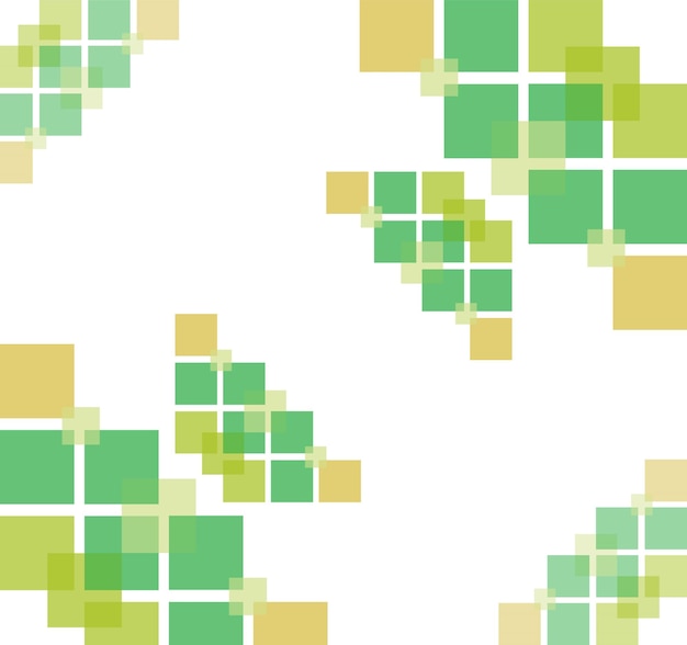 hexagonal shape pattern green traditional background