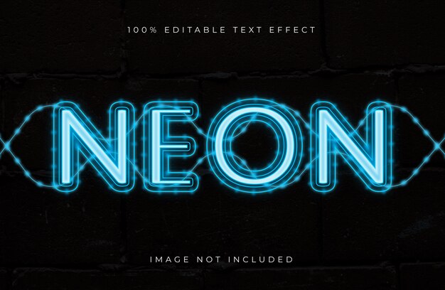 Hiệu ứng văn bản neon