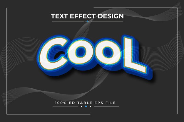 Hiệu ứng văn bản phong cách 3D có thể chỉnh sửa trong Adobe Illustrator
