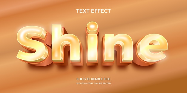 Hiệu ứng văn bản tỏa sáng Gradient