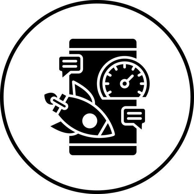 High Speed Communication icon vector image Can be used for Web Hosting