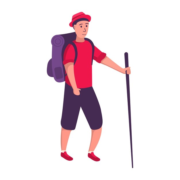 Hiking and outdoor recreation Adventure tourism and travel Human people with backpack