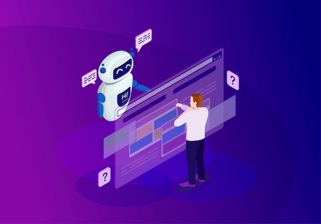 Hình ảnh minh họa màu đẳng cự chatbot