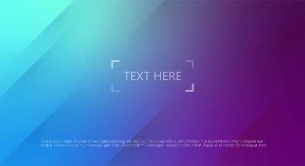 Hình ảnh minh họa vector nền gradient đầy màu sắc trừu tượng